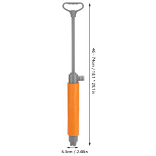 Manuell handvattenpump för kanotpaddling, ergonomiskt utformat handtag. Snabb och effektiv vattenpumpning, förhindrar kantring eller översvä