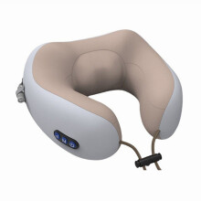 Nakkemassagepude med hurtig opvarmning, rejseklar massager til hjemmet og kontoret, din partner til stresslindring med dybdegående Shiatsu o