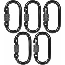 Screwgate Locking Carabiner Kit, Versatile Applications In Outdoor Adventures And Rescue Missions