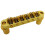 Gold TuneOMatic Roller Bridge for Epiphone Guitars, Enhanced Tuning Stability and Precise Intonation Control 3