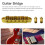 Gold TuneOMatic Roller Bridge for Epiphone Guitars, Enhanced Tuning Stability and Precise Intonation Control 5