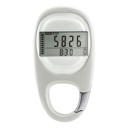 3D Pedometer With Portable Design For Active Lifestyle, Track Steps Effortlessly Using Advanced Sensor Technology