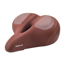 Brown Leather ComCompatible witht Bike Saddle Compatible with Men Women, Abrasion Protection Compatible with Long-lasting Durability, Waterp