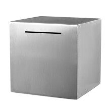 Disciplinvalv, sparbank i rostfritt stål för vuxna för nödbesparingar, förseglad design uppmuntrar stor kapacitet för pengabesparingar