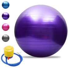 Liberte seu potencial com a Bola de Estabilidade Antiestouro: PVC espesso, superfície antiderrapante, compatível com exercícios seguros e me