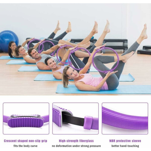 Δαχτυλίδι Pilates συμβατό με ολοκληρωμένες λύσεις γυμναστικής, ποιοτικό υλικό και κα 1