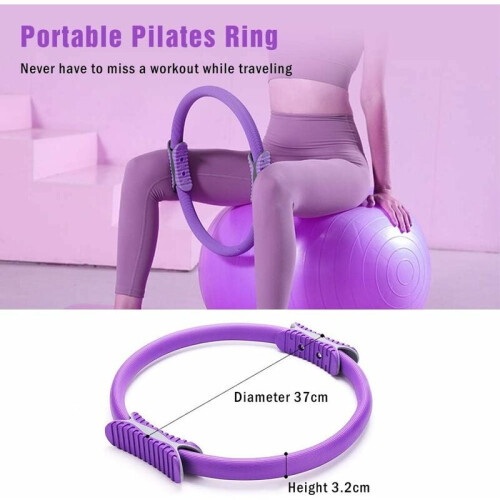 Δαχτυλίδι Pilates συμβατό με ολοκληρωμένες λύσεις γυμναστικής, ποιοτικό υλικό και κα 2