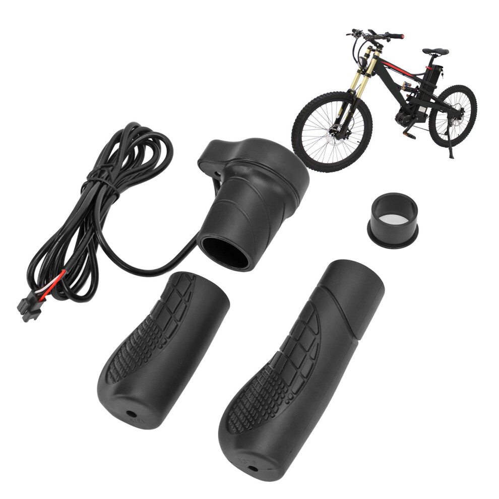 Sensitive Control Electric Bike Half Throttle Grip, Stable And Fast Responsive Speed Control, Electric 76X Half Throttle Grip, 22.2Mm Handle 3564946448267