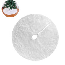 Double Layer Design Christmas Tree Skirt, Reusable for Endless Holiday Joy, Protects Carpet and Adds More Holiday Charm to Your 90Cm Diamete