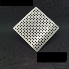 Stainless Steel Square Floor Drain Cover 7.5x7.5 cm AntiClog Mesh for Bathroom Shower and Kitchen