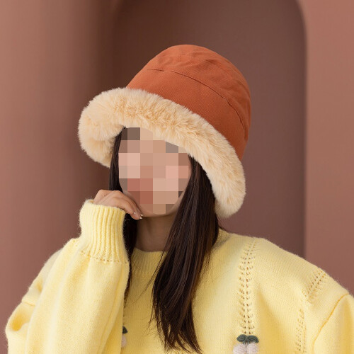 Γυναικείο χειμερινό καπέλο από γούνα Faux Suede 1