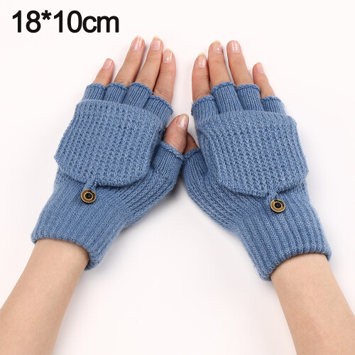 Einfarbige Handschuhe, vielseitig verwendbare warme Handschuhe 1
