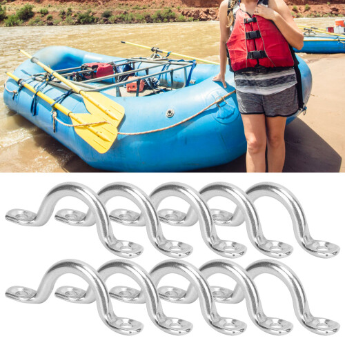 Ανοξείδωτο ατσάλινο Bimini Boat Top Pad Eye, Εξωτερική αθλητική χρήση για ευρεία χ 2
