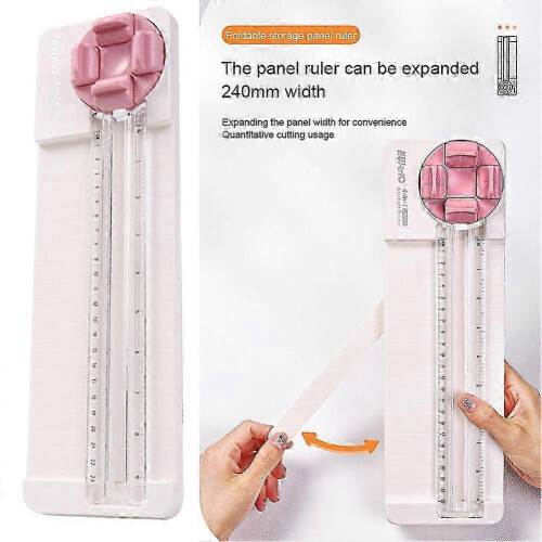 (Blue)Manual Paper Trimmer Press-type Scrapbook Cutter for Postcard 2