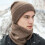 Set composto da berretto invernale, sciarpa, guanti touchscreen e guanti, compatibile con uomo e donna. 3