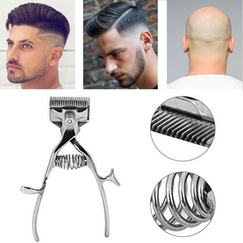 Tagliacapelli manuale alla moda, a spinta, silenzioso, non elettrico. 1