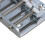 Chrome 5 String Bass Bridge String Through Body Adjustable Saddle Enhanced Sustain Durable Finish 3