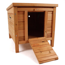 Actiaspet Wooden Hide Shelter for Guinea Pig, Rabbit, Cat