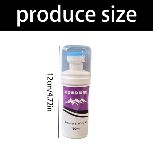 High Performances Liquid Ski Wax with Applicator-Yellow 1