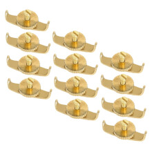 12pcs Copper Erhu Fine Tuners Set for Precise Pitch Control and Stable Tone Performance