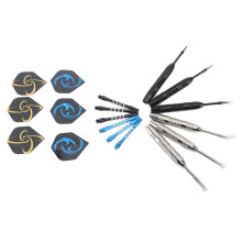 Party & Home Dart Set Steel Tip with Fluted Design Professional Knurled Body