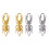 Distinctive Oversized Insect Earrings Modern Retro-silver 2