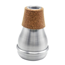 Aluminum Trumpet Cup Mute for Silent Practice, Classic Tone, Lightweight Durable Design