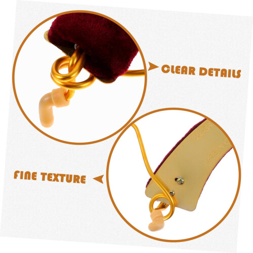 Adjustable Violin Shoulder Rest with Stable Spring Support and ScratchResistant Rubber Feet 2