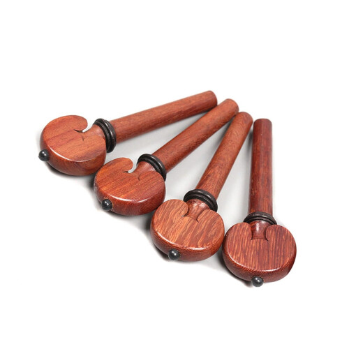 Mahogany Violin Tailpiece Replacement, Refined Finish, Durable Violin Accessory Parts 1