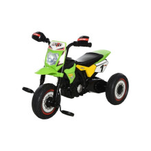 Children's Pedal Motorcycle, Children's Tricycle, Early Childhood Education, With Music and Lights, Green