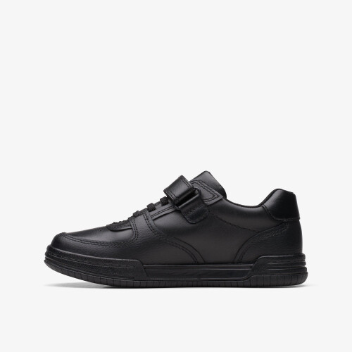 Clarks Fawn Lay K Black Leather 1