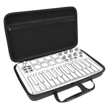 Hard Shell Case for Akai MPK Mini MK3 Controller, ShockResistant Protective Travel Storage (Dark Grey)