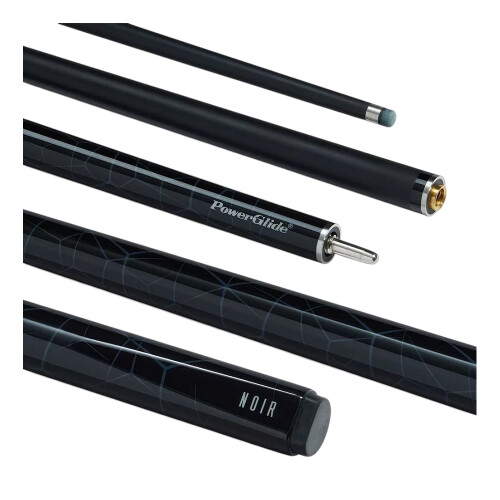 PowerGlide Noir Leather 2 Piece Snooker Cue