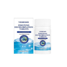 Yegbong Fish Tank Dechlorination Tablets, Clean Stains, Purify Water Quality, Dechlorinate Water for Aquarium Maintenance And Cleaning