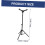Adjustable Snare Drum Stand with Foldable Tripod Base, Multi‑Angle Positioning, Lightweight Black 4