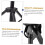 Adjustable Snare Drum Stand with Foldable Tripod Base, Multi‑Angle Positioning, Lightweight Black 5
