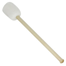 Drum Mallet with Soft Felt Head and Ergonomic Wooden Handle for Bass Drum Percussion