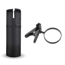 Large Capacity Drumstick Bag Waterproof Oxford Fabric Drumstick Holder with Adjustable Clip
