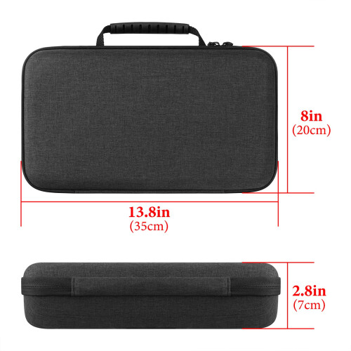 Hard Shell Case for Akai MPK Mini MK3 Controller, ShockResistant Protective Travel Storage (Dark Grey) 2
