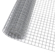 Galvanized Hardware Cloth 24in x 5ft Roll, 1/2 Inch 19 Gauge Wire Mesh for Garden Fence, Includes Gloves and Ties