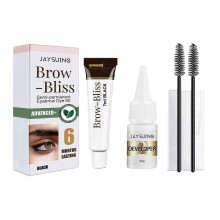 Long-Lasting Waterproof Eyebrow Dye Set  Semi-Permanent, Smudge-Proof, Easy to Apply with Nourishing Vitamin E & Natural Shades for Flawless, Long-Las