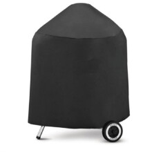 Waterproof Grill Cover Heavy Duty Oxford Cloth BBQ Smoker Cover for Outdoor Camping Patio Use