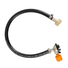 Propane Tank Adapter and Refill Hose with Quick Connect for Camping Gas Stove, Durable Outdoor Build