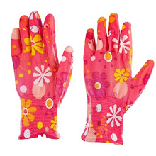 Breathable Gardening Gloves for Women, Lightweight Nylon Work Gloves with Comfort Grip, Multicolor