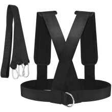 Nylon-Schlittengurtzeug, sichere Handhabung, kompatibel mit Fußball, Laufen, CrossFit und Basketball