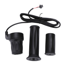 Manoplas de acelerador para controle de velocidade de scooter, manopla giratória de 3 fios para bicicleta elétrica com design universal, durável e