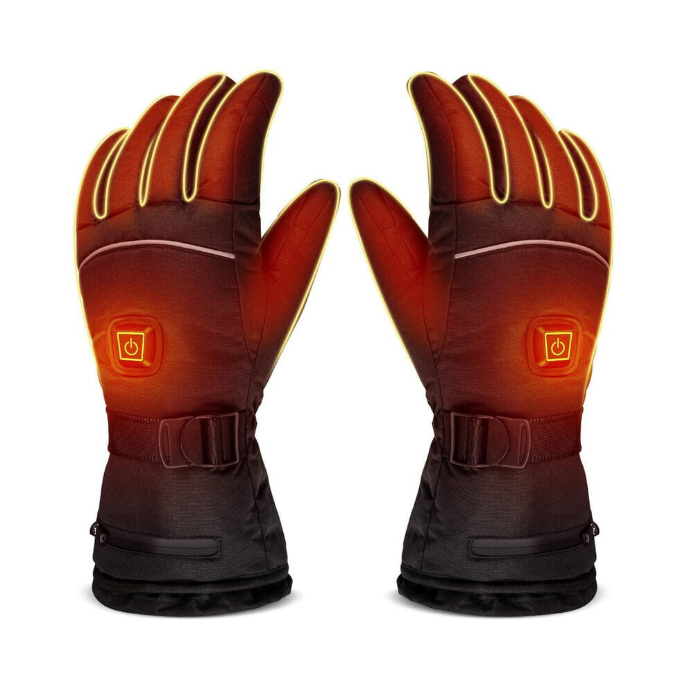 Rechargeable Battery Operated Heated Gloves, Waterproof Material Ensures Comfort In Wet Conditions 3545974754735