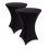 Capa elástica compatível com capas de mesa de bar - capa de mesa de bar elegante compatível com mesa de bistrô antracite 1