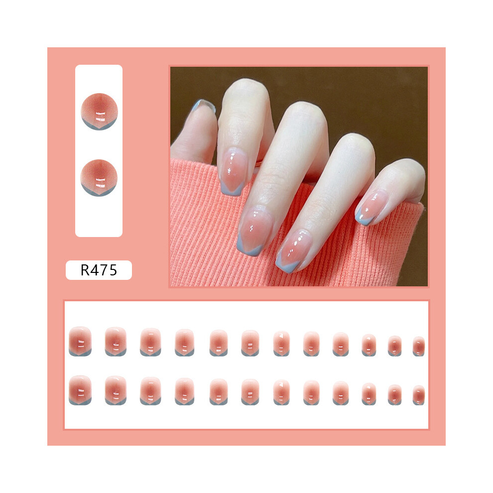 Press On Nails European Fake Nails Press On Nails Uv Seal Glossy Full Coverage Fit Nails Artificial False Nails Nails For Women 3545974756784