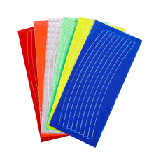 Reflecterende tape, reflecterende strips met hoge zichtbaarheid, geschikt voor veiligheid in het donker, 60 stuks, waterdichte industriële l